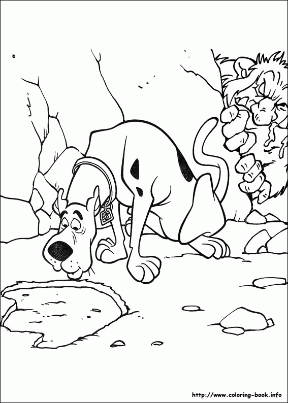 Scooby Doo kolorowanki